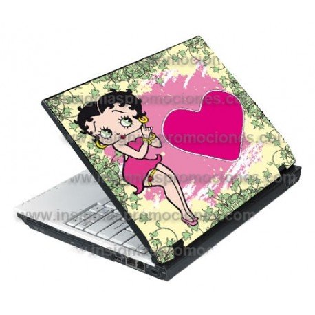 VINILO ORDENADOR PORTÁTIL BETTY BOOP
